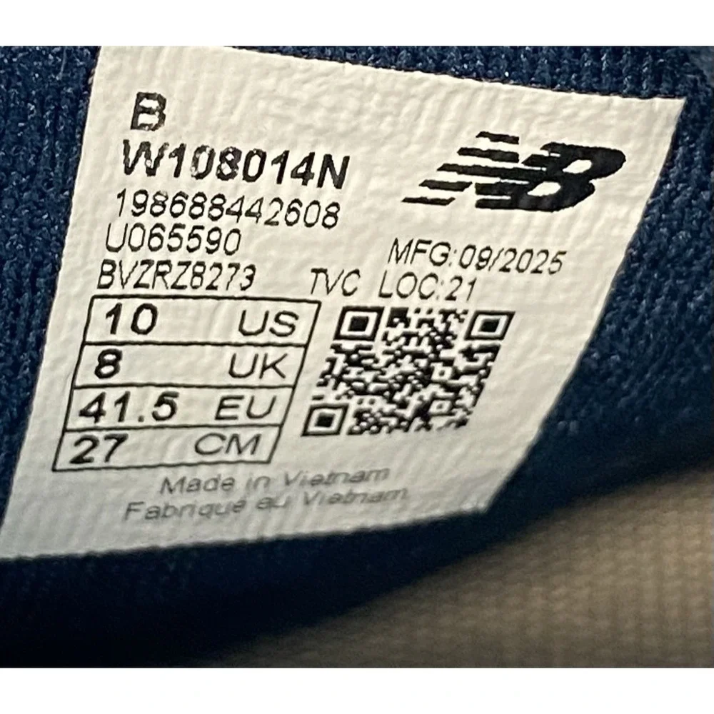New Balance Sneakers Womens 10 FF X 1080 V14 W108014N Blue Running Athletic Shoe